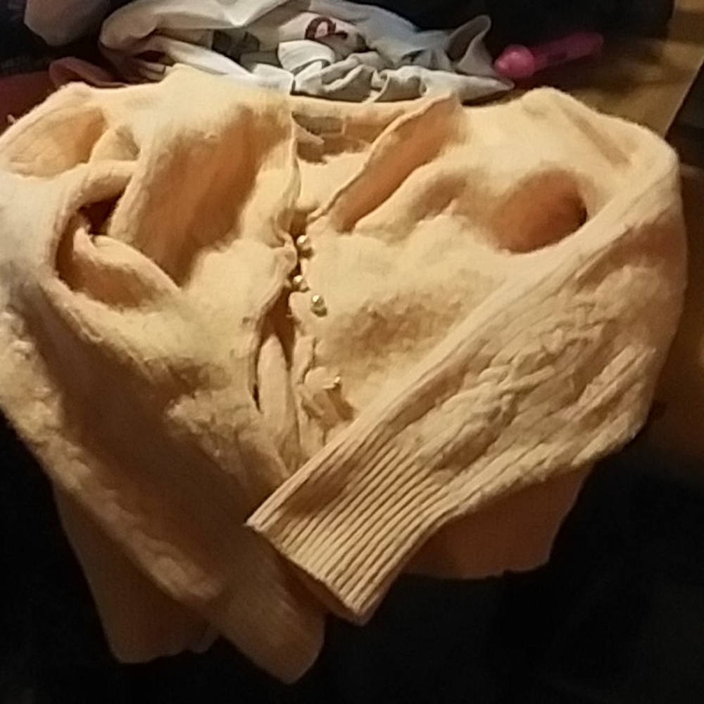 Fluffy dress coat